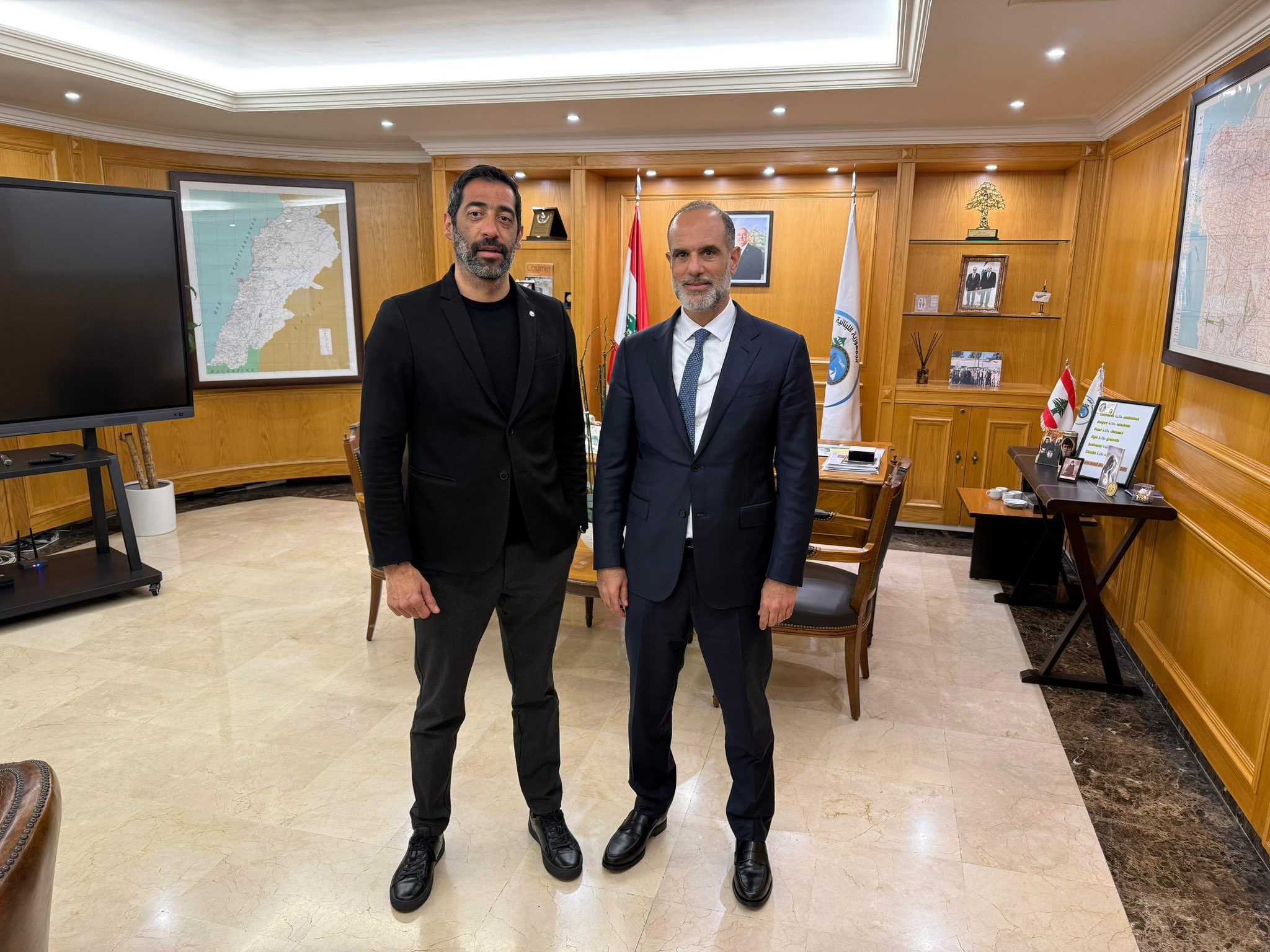 بتوجيهات من الجميّل...حنكش يتابع ورسامني الملفات الإنمائية المتأخرة لبلدات متنيّة